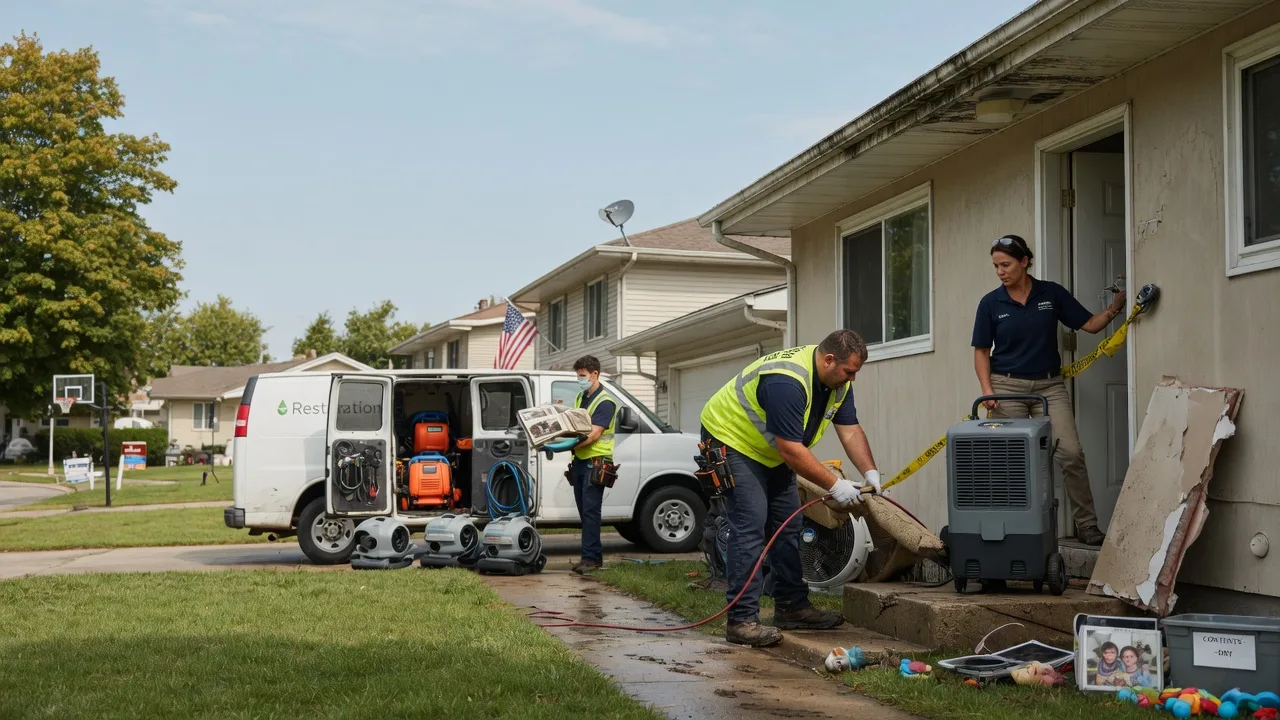 Water Damage Restoration in Kansas, IL near me